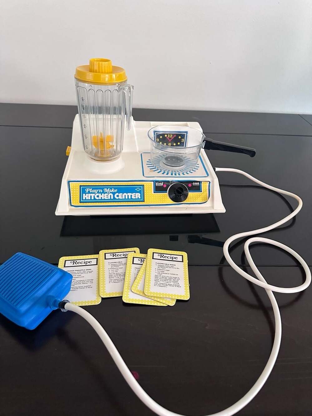 Vintage 1977 Hasbro Play'n Make Kitchen Center Toy with Recipe Cards